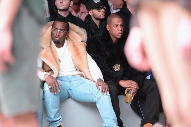 Sean "Diddy" Combs attends the adidas Originals x Kanye West YEEZY SEASON 1 fashion show during New York Fashion Week Fall 2015 at Skylight Clarkson Sq on February 12, 2015 in New York City