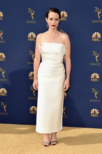 Claire Foy rochie Calvin Klein by Appointment