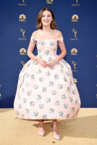 Millie Bobby Brown rochie Calvin Klein by Appointment